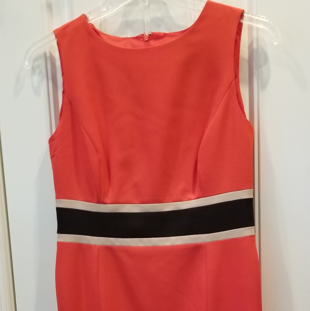 Black Label by Evan Picone Red Dress Sz 4